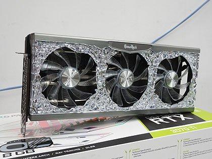 GeForce RTX 3070 Tiがデビュー、最安モデルは89,800円