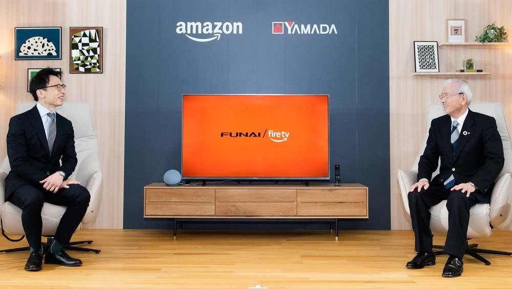 アマゾンとヤマダ、国内初の「Fire TV」搭載テレビ 4機種を3月5日から発売