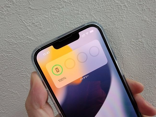 iPhone13でバッテリー残量を％表示する3つの方法 