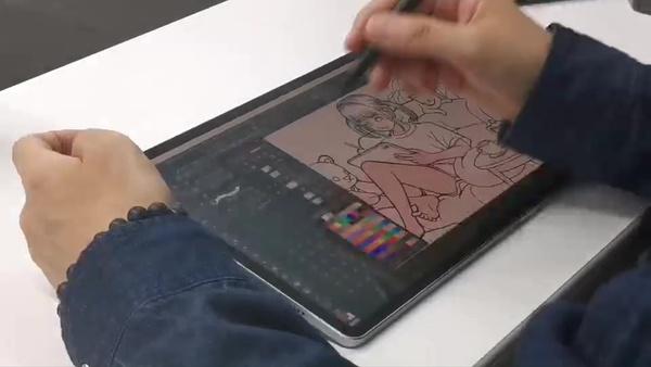 LAVIE イラストレーター・てりィ's Factoryが人気タブレット＜LAVIE T11＞で週刊アスキーの特集イラストを描く！ 