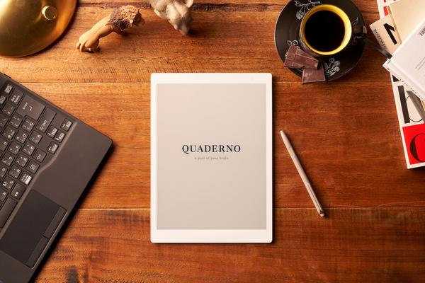  Immerse yourself in your head in seconds!10 Reasons Why Super Busy Editors Continue to Use the Electronic Paper Terminal "Quaderno"