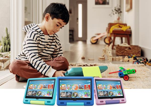 Amazon announces the new generation "Fire HD 10 Kids Model" announced the subscription service for children "Amazon Kids+" expansion of new user interface and content that can be used according to the growth of children