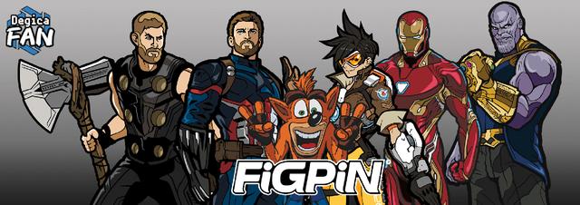 Digika starts selling Car Pins Figpin!You can buy "Avengers" pins such as OW tracer and Iron Man