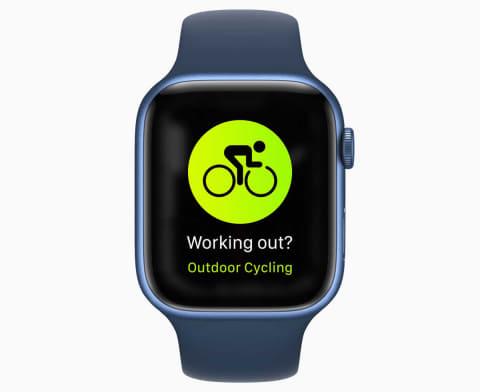 watchOS 8提供開始。Apple Watchで自転車乗車を自動検出 