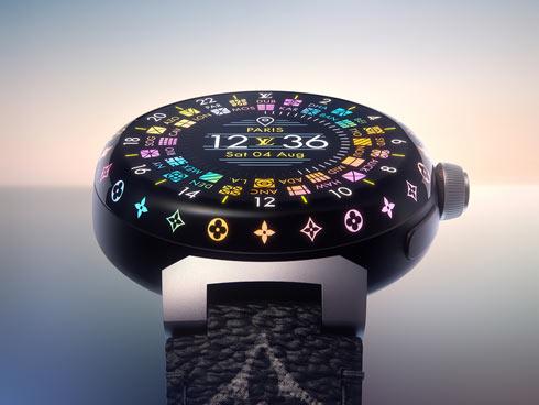 Louis Vuitton's smart watch glows like a kaleidoscope from 434,500 yen