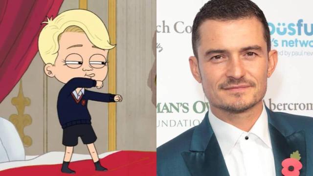 Orlando Bloom, who played Prince Henry, talked about the anime "The PRINCE" that ridiculed the British royal family.