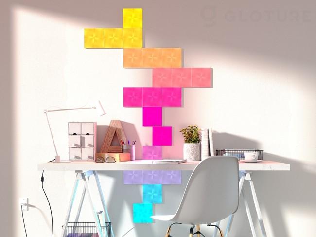 ★新商品★「Nanoleaf Canvas」をGLOTURE.JPで販売開始【正方形/スマートホーム/googleアシスタント/Apple Homekit/Amazon Alexa/IFTTT】 