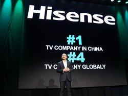 <CES> Hisense, from the whole screen Numerous new 4K TVs announced, such as 