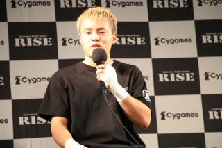 【RISE】風音＆那須川会長が「本気で那須川天心を倒しに行く」と激しすぎるミット打ちを公開＝ファンイベント 