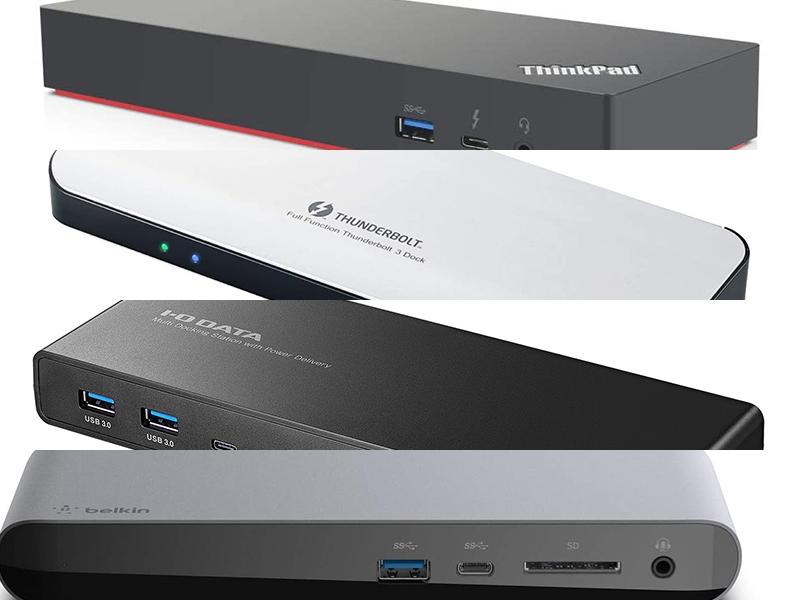 [2021 Spring Edition] USB Type-C/Thunderbolt Docking Station Recommended 11 selections