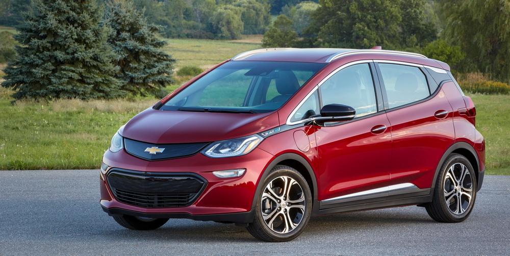 Chevrolet introduced the new model from her electric car.