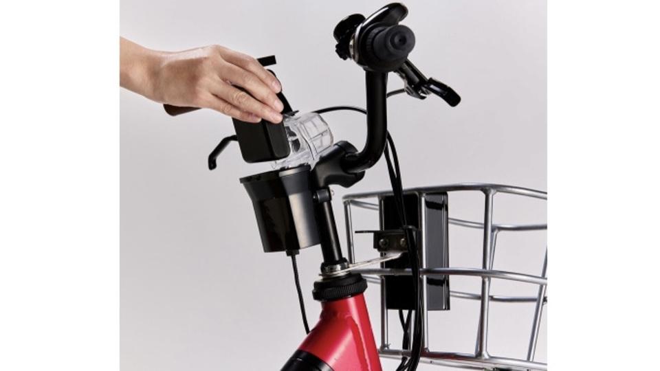 Honda's electric assist bicycle, mobile battery can be used as an auxiliary power supply