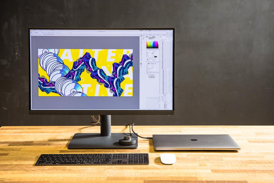 I guess this is a good Mac external monitor.High quality and high -performance "BenQ PD2705U"