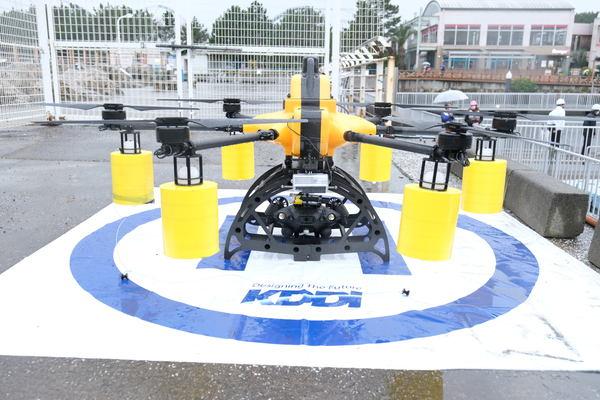 KDDI and Prodo Loan, "Water Service Combined Drone" will be held