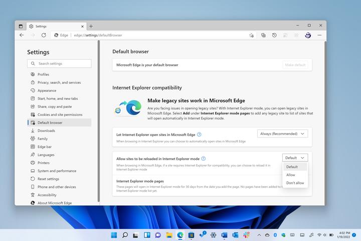 How to Enable Internet Explorer Mode in Windows 11 