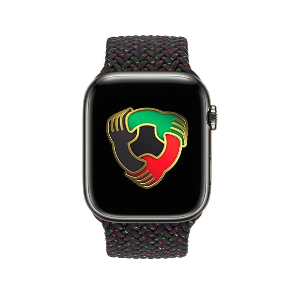  アップルが特別版Apple Watch Black Unityブレイデッドソロループと文字盤を発表 