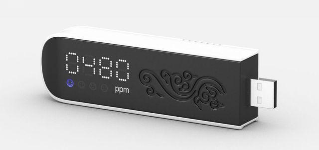 MATECH CO2 concentration meter "Airchecker" that can be used like a USB memory