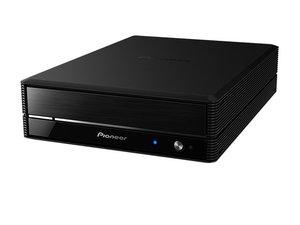  Pioneer, external disk drive "BDR-X13J-S" with enhanced functions / redesign.Improved recording quality / double speed