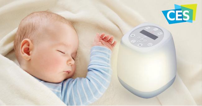赤ちゃんの睡眠を見える化する「睡眠解析機能」を搭載。ainenne（あいねんね）で世界最大級のテクノロジー見本市CES 2022に出展