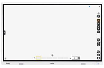 リコー、ホワイトボードアプリを内蔵した4K対応した65型電子黒板 
