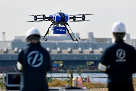 空飛ぶクルマの実現に向けた無人ドローンの飛行実証を実施 