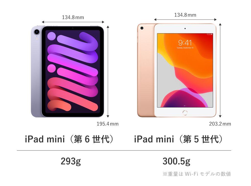 「iPad（第9世代）」「iPad mini（第6世代）」を前世代モデルと比較！それぞれの特長とは 