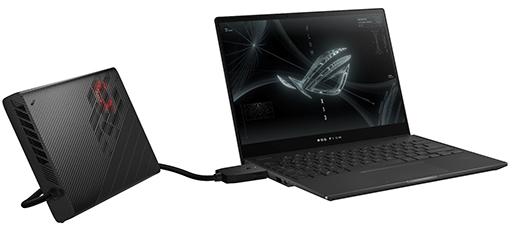 RTX 3080 Laptopを外付けドックで使える強力モバイルノートPC“ROG Flow X13”レビュー