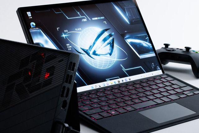 RTX 3080 Laptopを外付けドックで使える強力モバイルノートPC“ROG Flow X13”レビュー 