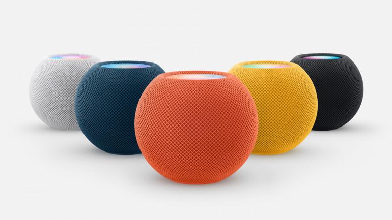 Various uses!Apple's new smart speaker "HOMEPOD Mini" with a lineup of bright new colors