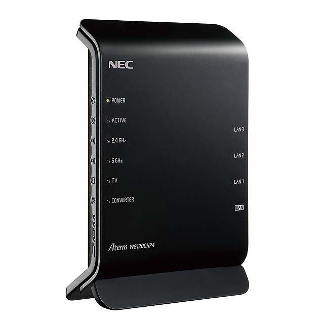  NEC、メッシュ機能を搭載したWi-Fi 5対応の無線LANルーターのプレミアムモデルなど 