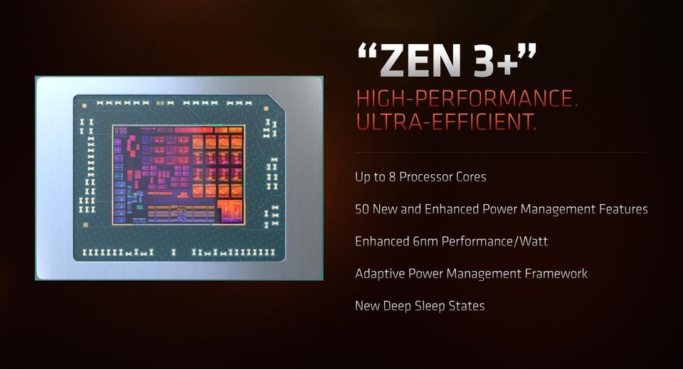 AMD、ノートPC向けチップ「Ryzen 6000」を発表。パフォーマンス大幅アップ #ces2002 