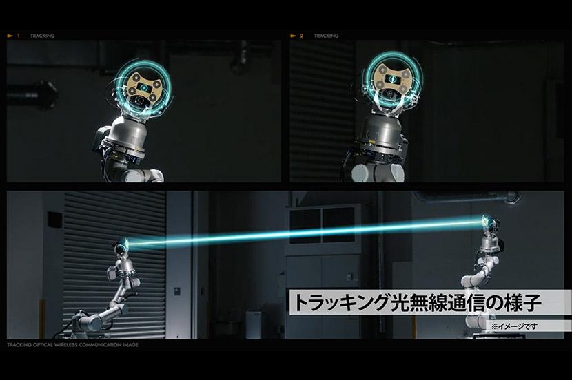 The first step to the future communication that makes full use of light.Possibility of communication spread by successful testing experiments of "tracking optical radio communication technology"