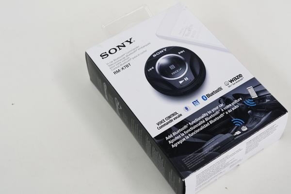 I tried a genuine Sony smartphone controller that implements the experience of Xperia Ear on my car