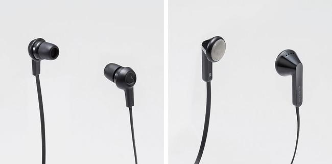 No conventional smartphone earphones Equipped with a mute switch!New release of a headset with a USB terminal and a 4-pole mini plug to make hybrid work of 