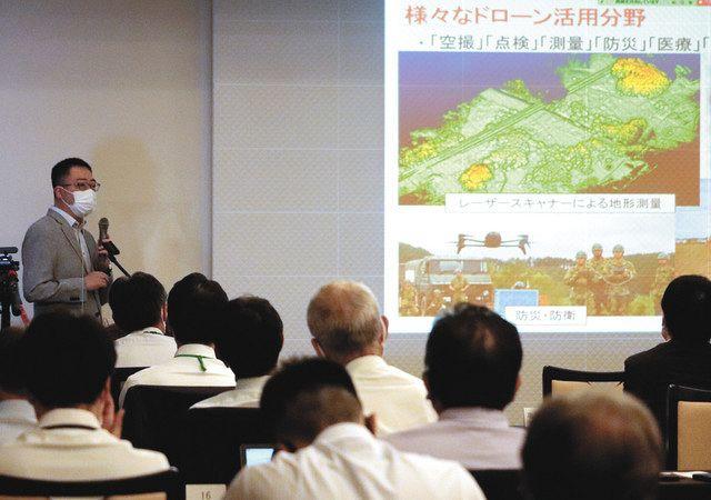 ドローン 行政に生かせるか　富山市職員 活用法探る研修会 