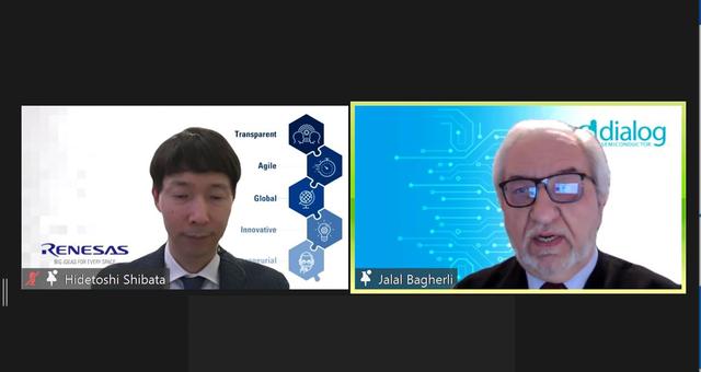ルネサス、Dialog買収でオンライン会見 ルネサス柴田CEO「自然な相互補完性を持った組み合わせ」