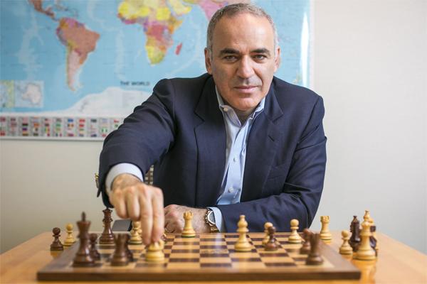 Chess legend Garry Kasparov: Humans are more dangerous than artificial intelligence