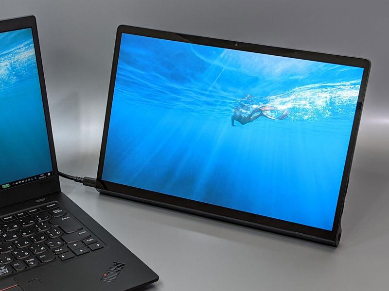 モバイルディスプレイにもなる13型Androidタブレット「Yoga Tab 13」の実用性をチェックした：モバイルディスプレイの道（1/3 ページ） 