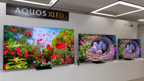 シャープ、mini LED採用の新世代8Kテレビ「AQUOS XLED」発表 