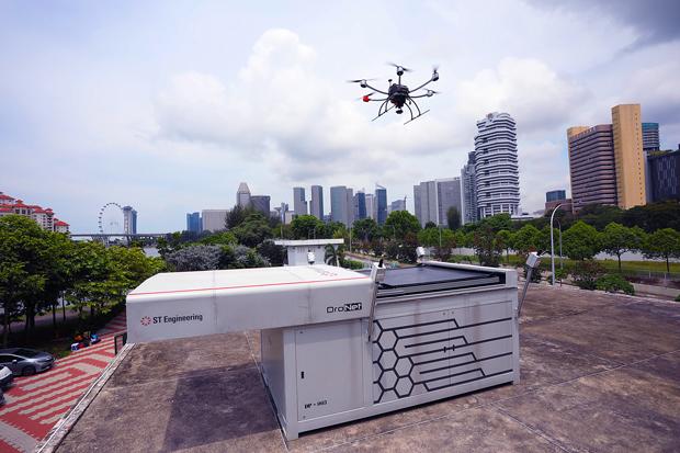 [Singapore] Aviation Agency and ST engine, partnership with drone technology