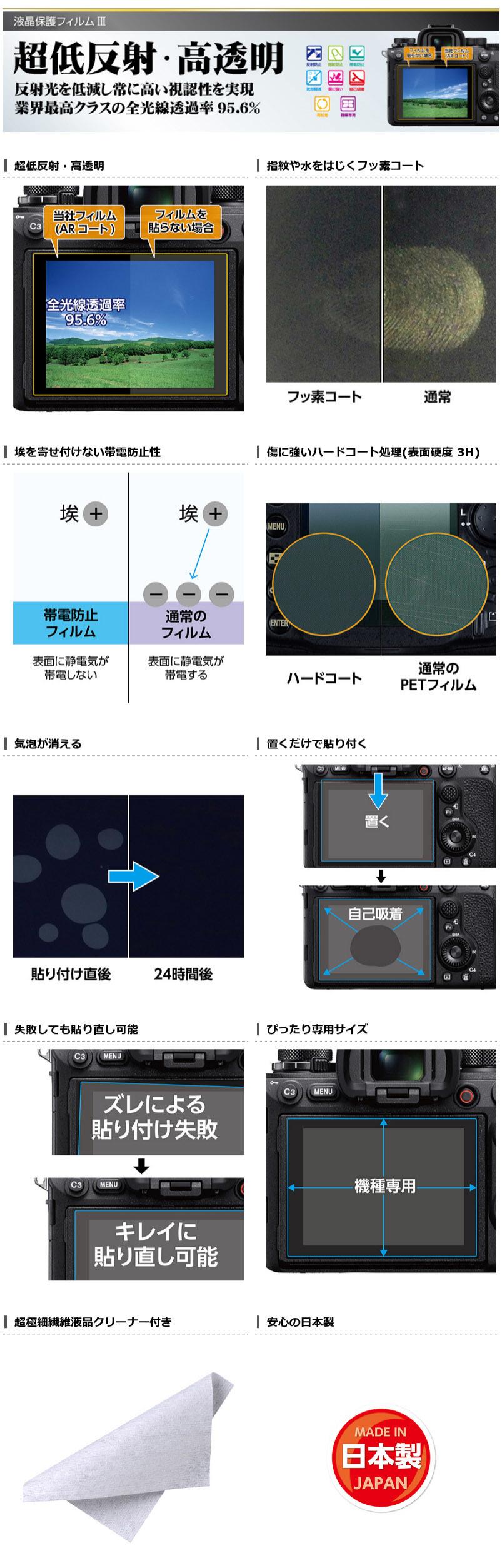 デジタルカメラの必須アイテム！業界最高クラスのUltra -low reflection / high transparentさを誇る液晶保護フィルムにFUJIFILM「instax mini Evo」用を新発売！ 