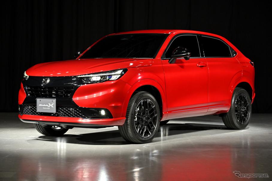  The same golden rule setting ... Honda Vezel Modulo X, will it be released before summer?  … Tokyo Auto Salon 2022