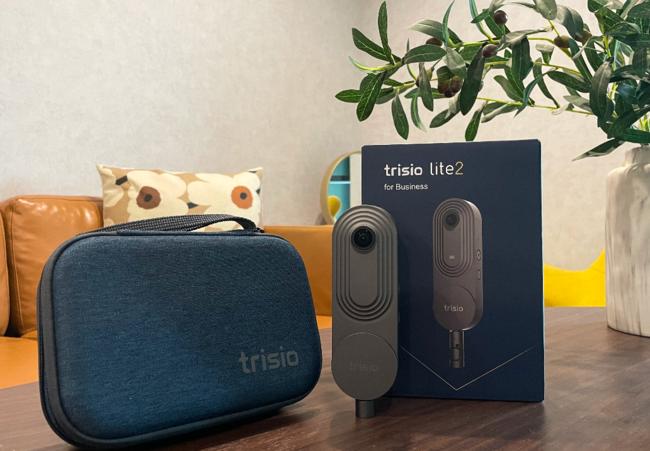 【新発売】Trisio lite 2 360度VRカメラ-ビジネスシーンに最適パノラマ8Kカメラ。不動産業者や写真家向けに設計されてます。