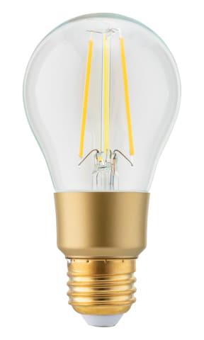 Filament -style retro smart bulb.Lighting color with voice and smartphone