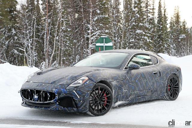 New Ferrari!? Maserati "Gran Turismo" next type, commercial design for the first time