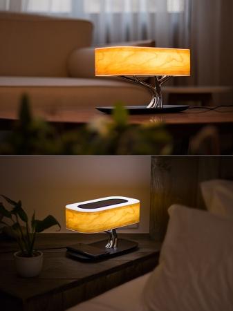 【再入荷しました！】「Tree of Light」ワイヤレス充電Qi対応でスマホの充電や音楽も楽しめるインテリア照明【人気品薄製品】 企業リリース