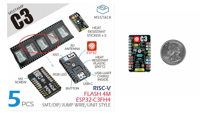 新しいものづくりがわかるメディア スイッチサイエンスが「M5Stamp C3」シリーズを販売開始──IoTエッジデバイス向けのEspressif ESP32-C3搭載 