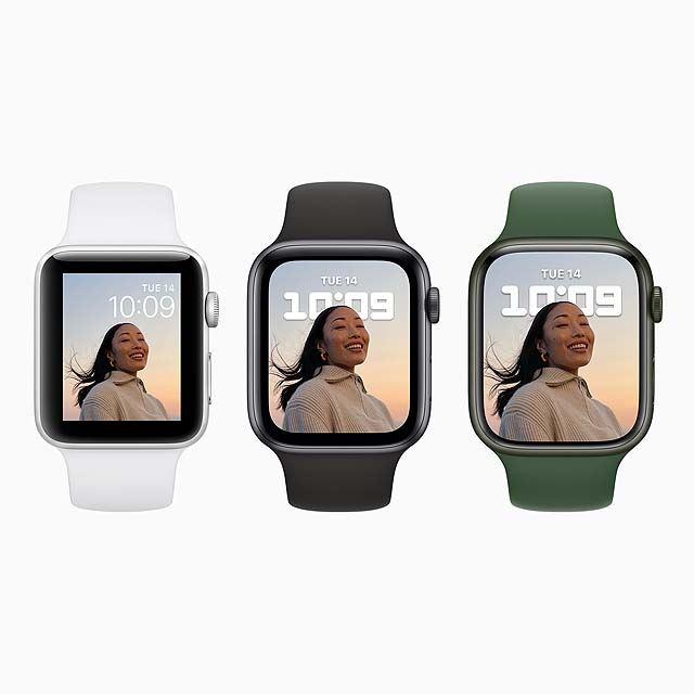  アップル、画面が大きくなった「Apple Watch Series 7」を今秋発売 