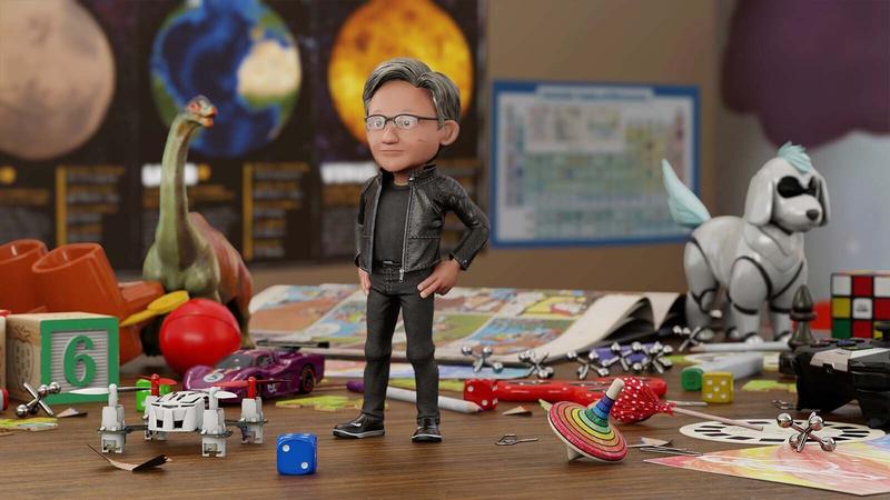 NVIDIA、AI アバター作成用プラットフォームを発表