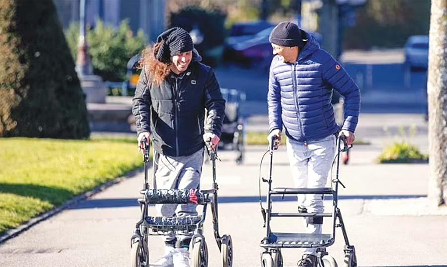 A revolutionary innovation that enables the paralyzed to walk, swim and return to normal life